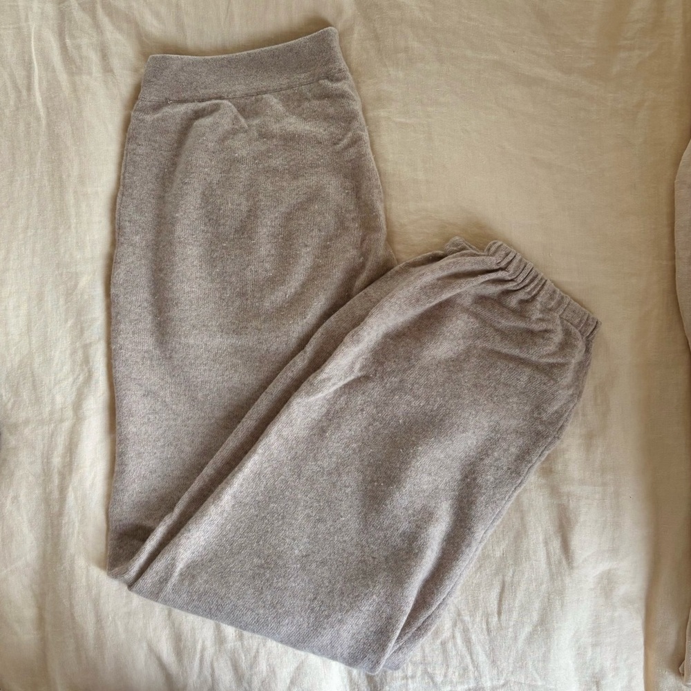 NAADAM recycled cashmere joggers